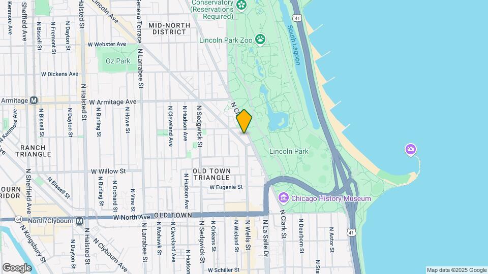 1850 N Clark St, Unit 301 Map and Location Details