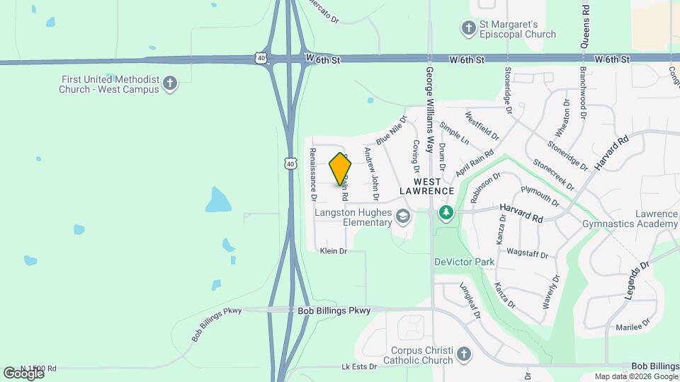 909 Silver Rain Rd Map and Location Details