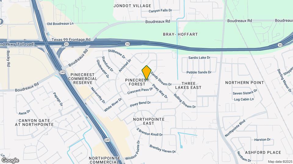 12106 Piney Way Ct Map and Location Details