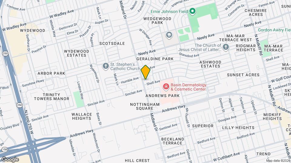 2000 Northern Ln Mapa y Detalles de la Ubicación