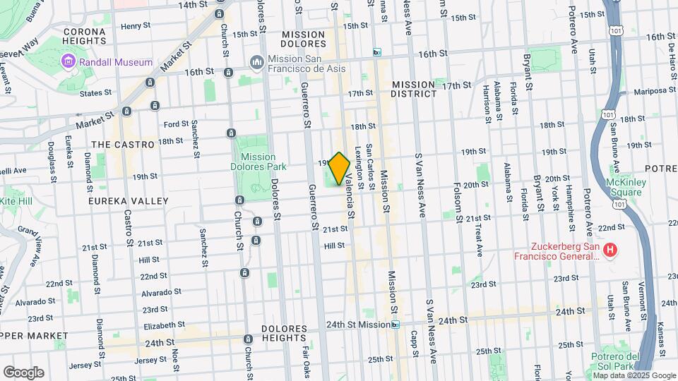 3620-3622 20th St Map and Location Details