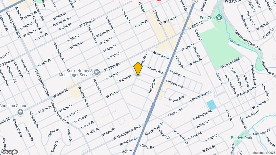 4019 Rilling Ave, Unit 4019 Map and Location Details