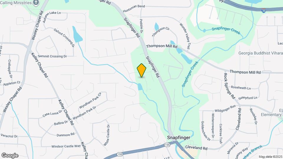 3103 Snapfinger Ln Map and Location Details