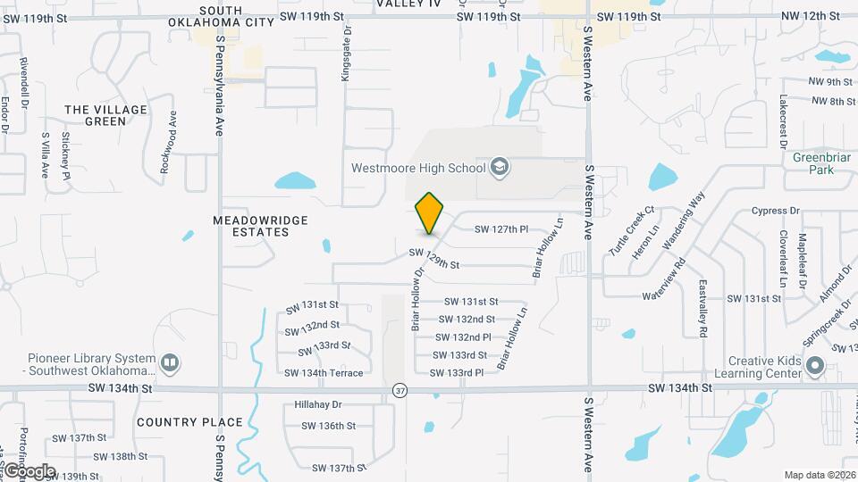 1204 SW 128th St Map and Location Details