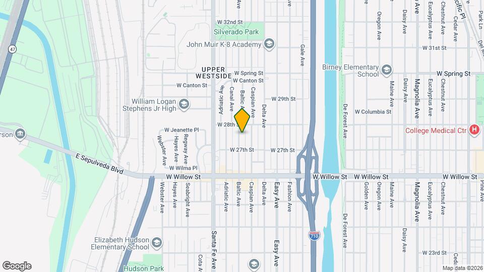 2756 Baltic Ave Map and Location Details