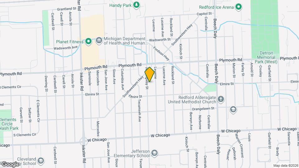 11386 Hemingway St Map and Location Details