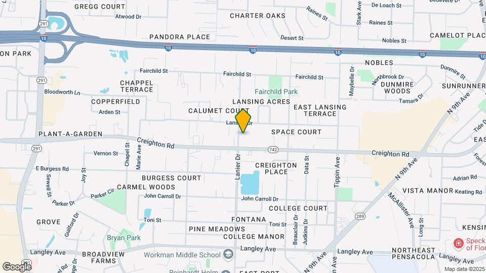 7002 Lanier Dr Map and Location Details