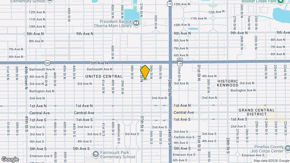 3641 3rd Ave N Map and Location Details