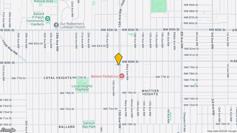 7743A 15th Ave NW Map and Location Details
