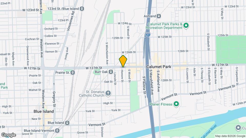 12705 Honore St, Unit #2S Mapa y Detalles de la Ubicación