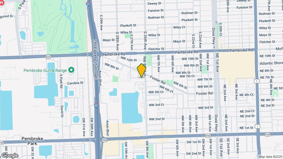 809 NW 7th St Map and Location Details