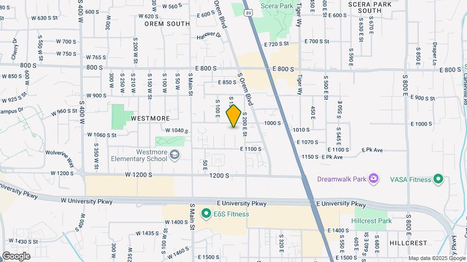 1036 Virginia Cir Map and Location Details