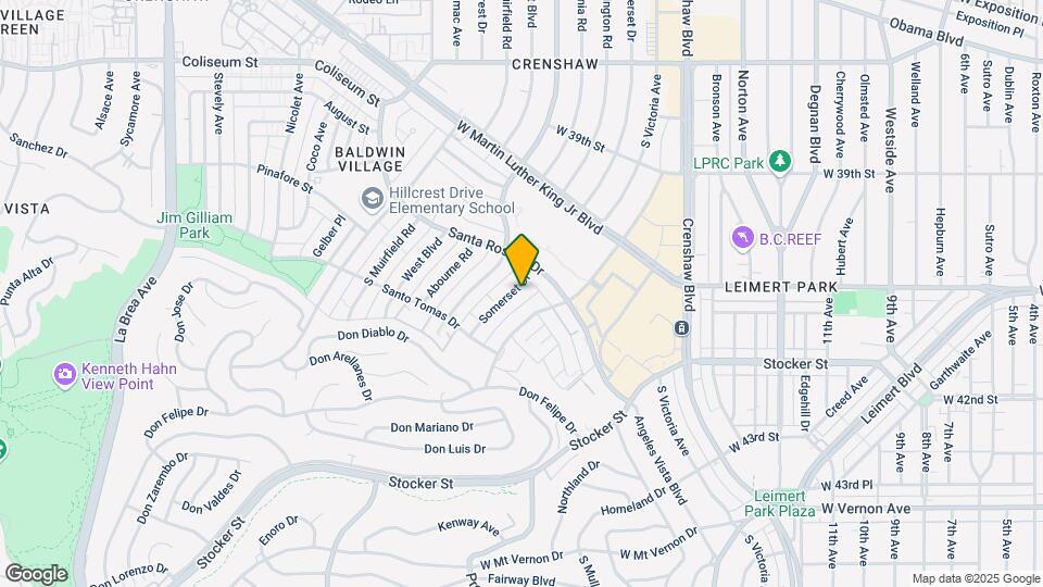 4122 Somerset Dr, Unit 7 Map and Location Details