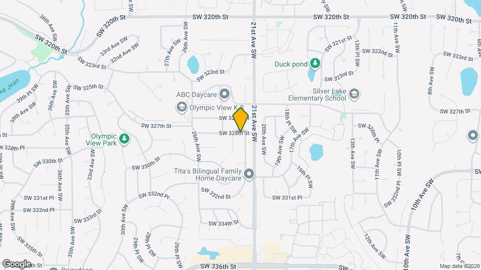 2207 SW 328th St Map and Location Details