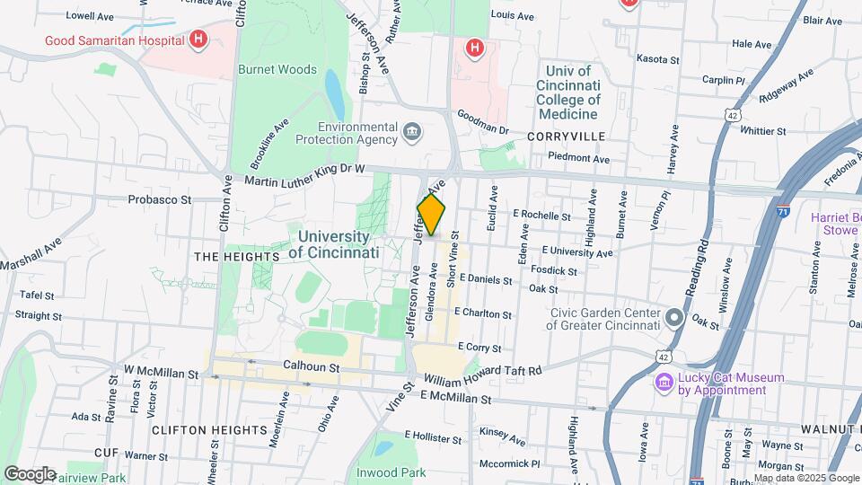 2831-2833 Glendora Ave Map and Location Details