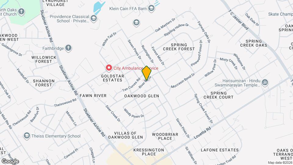 6807 River Ml Dr Map and Location Details