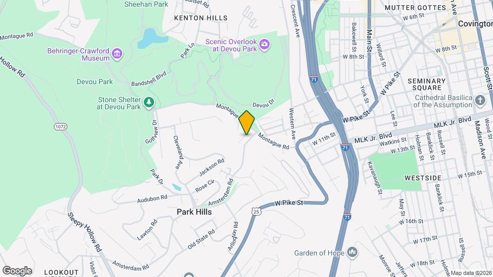 1010 Amsterdam Rd Map and Location Details