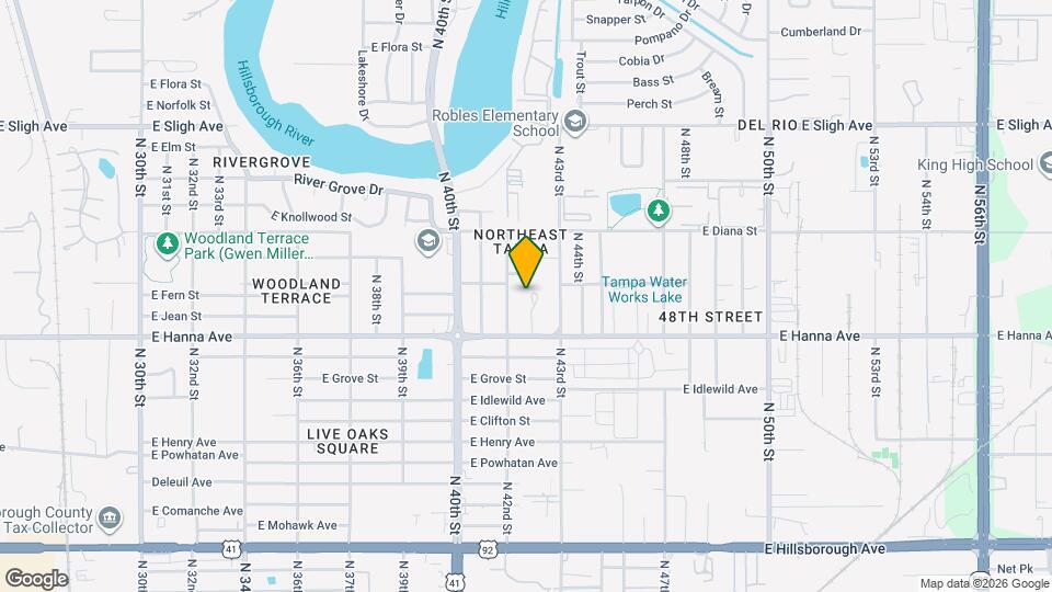 6218 Rolling Hammock Pl Map and Location Details