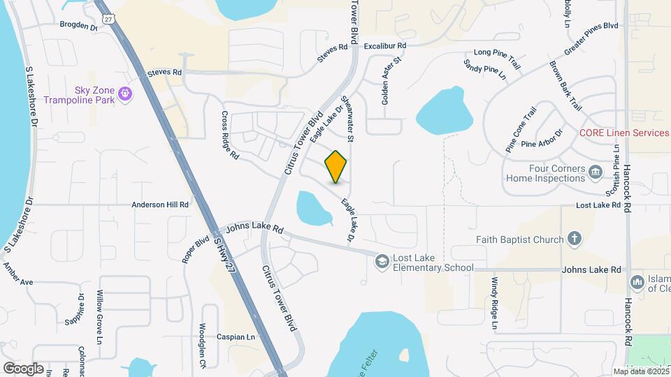 2803 Eagle Lake Dr Map and Location Details