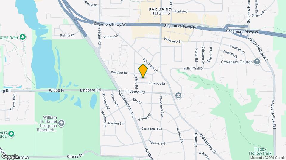 924 Princess Dr Map and Location Details