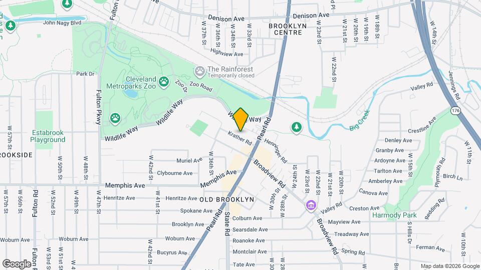 3442 Krather Rd Map and Location Details