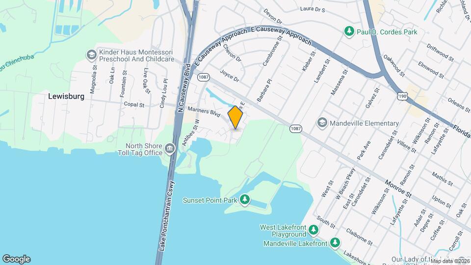 120 Cayman Cove Rentals in Mandeville, LA