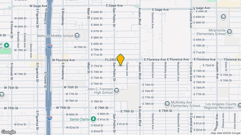 326 E 73rd St Map and Location Details