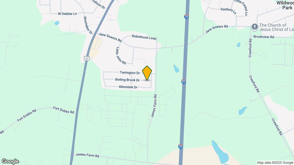 109 Boiling Brook Dr Map and Location Details