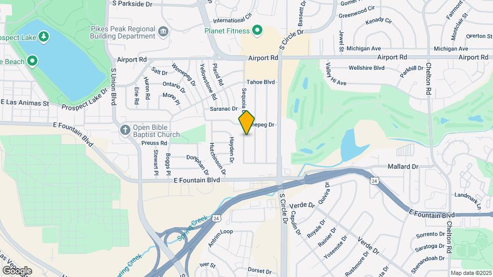817 Sequoia Dr Map and Location Details