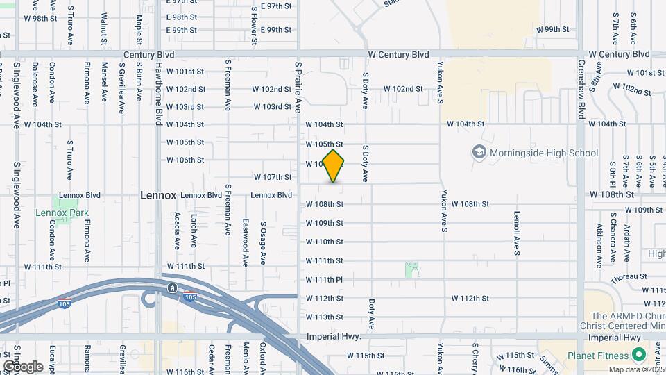 3860 W 107th St Map and Location Details