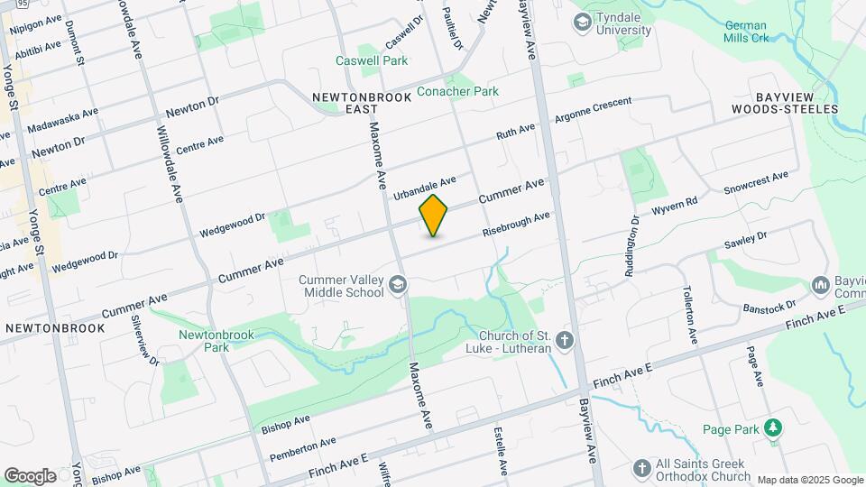 22 Risebrough Av Map and Location Details