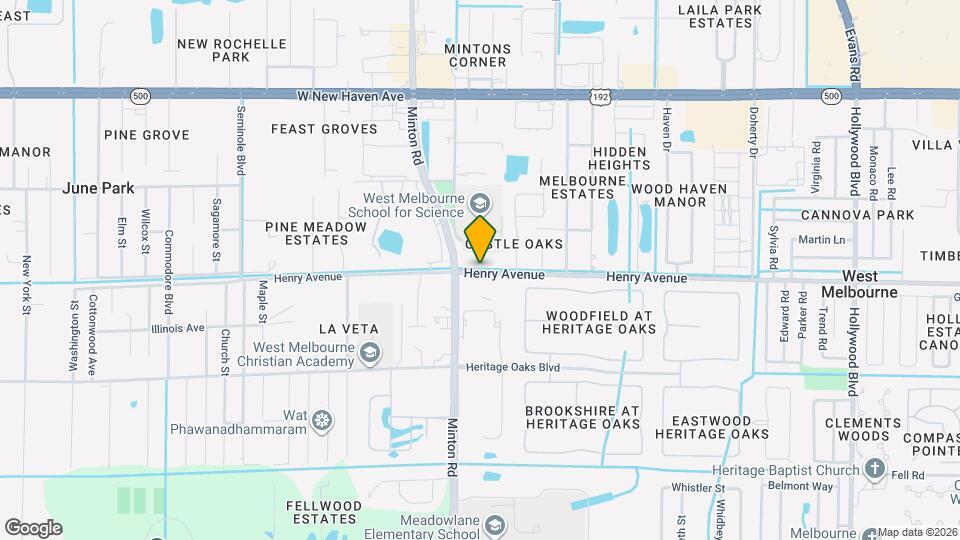 Princeton Park Apartments Map and Location Details