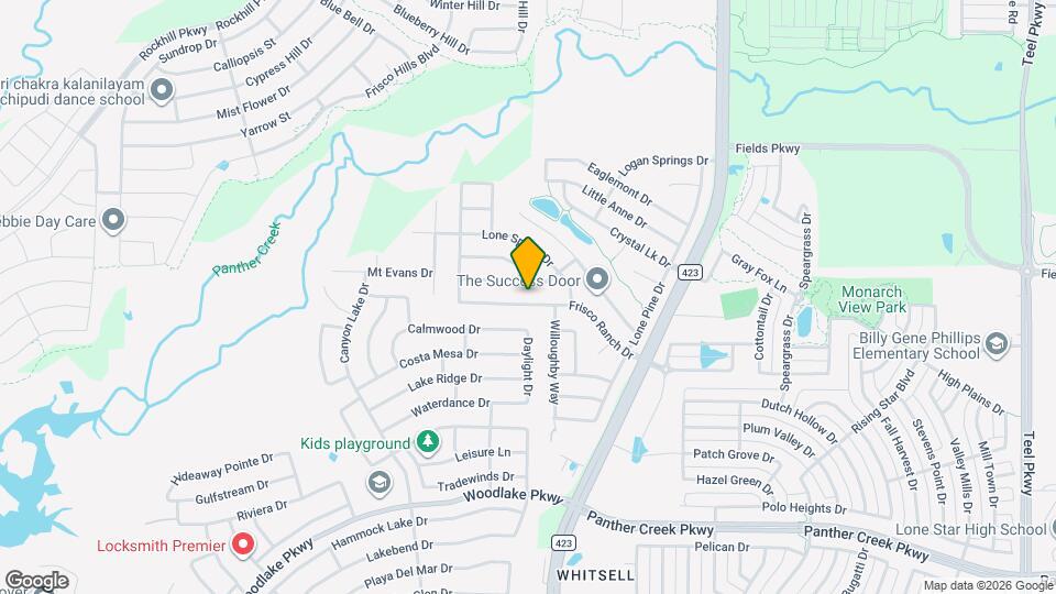 14900 Frisco Ranch Dr Map and Location Details