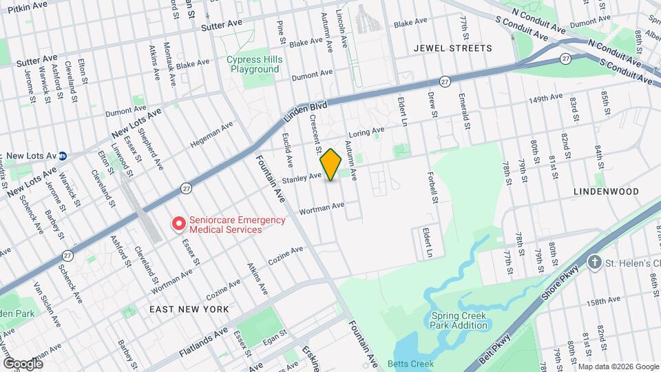 919 Crescent St. Map and Location Details