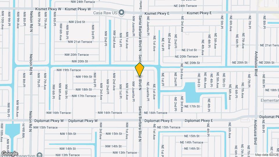 1916 Santa Barbara Blvd N, Unit A Map and Location Details