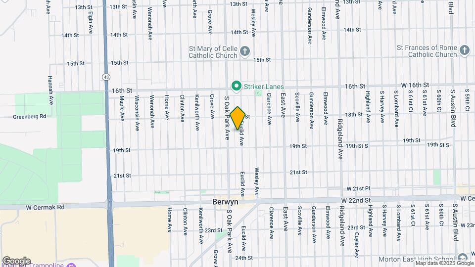 1830 Euclid Ave, Unit Garden Mapa y Detalles de la Ubicación