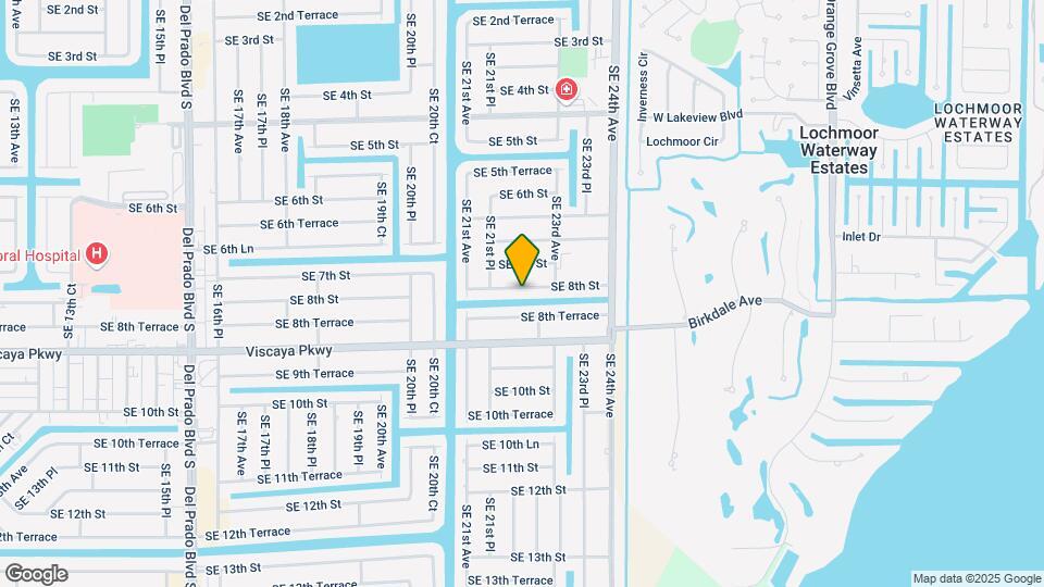 2202 SE 8th St Map and Location Details