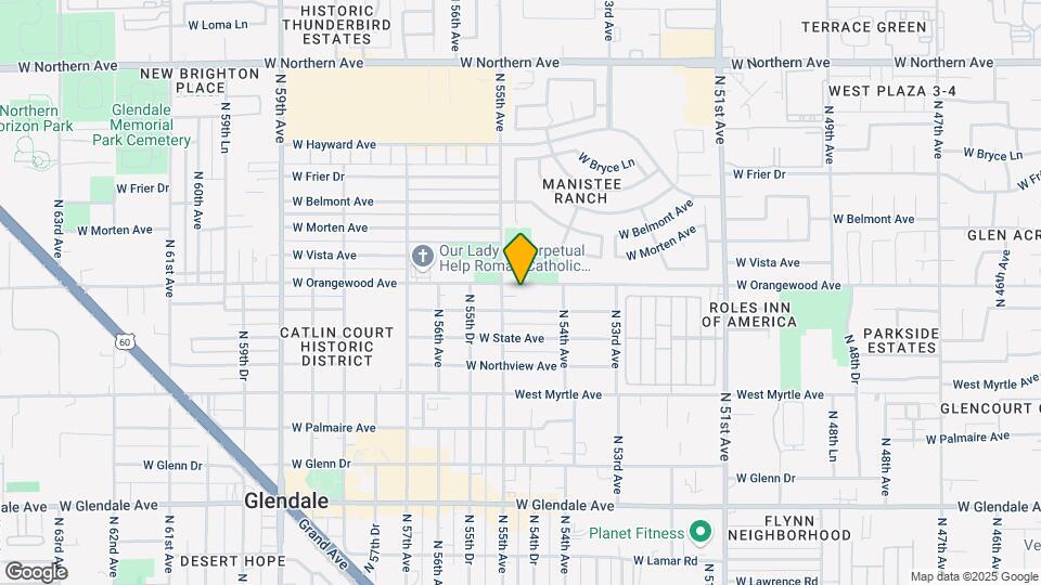 Orangewood Apartments Map and Location Details