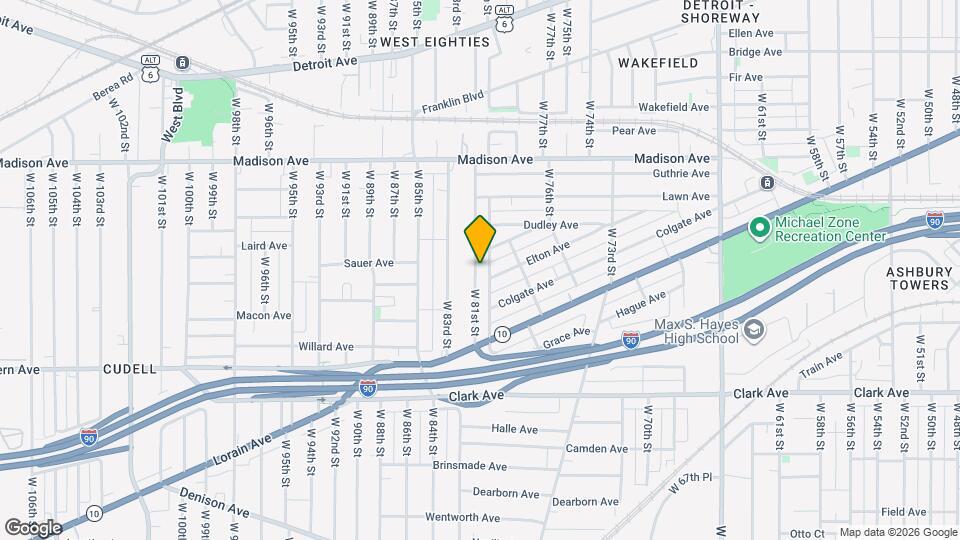 2125 W 81st St Map and Location Details