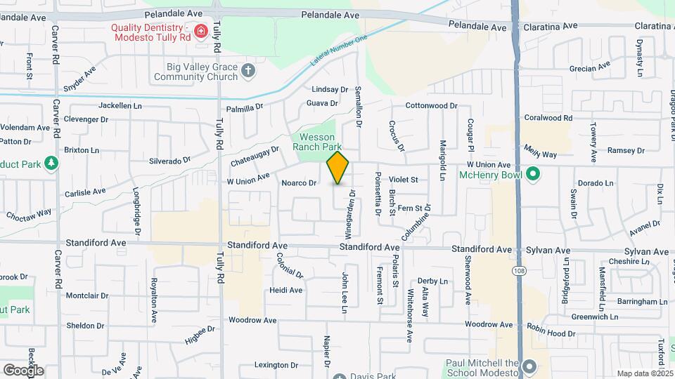 3636 Almeria Dr Map and Location Details