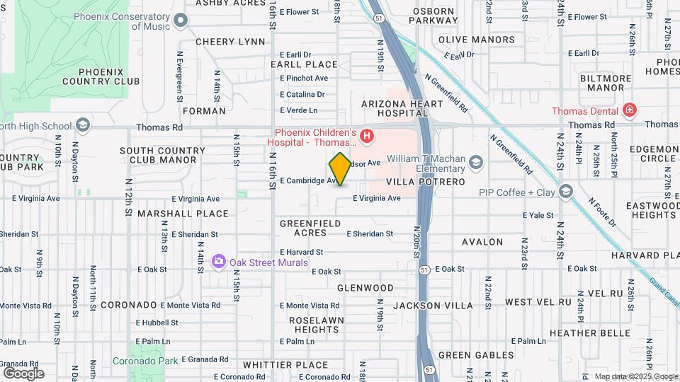 1746 E Virginia Ave Map and Location Details