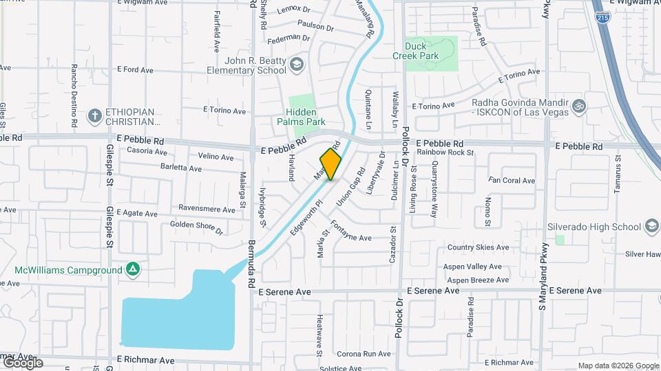 9027 Edgeworth Pl Map and Location Details