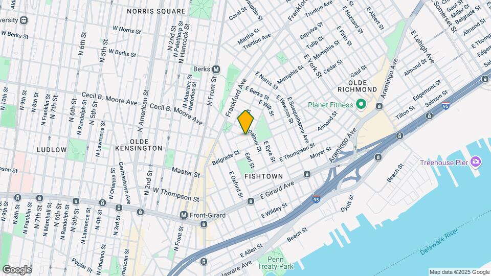 1422 Emerick St Mapa y Detalles de la Ubicación