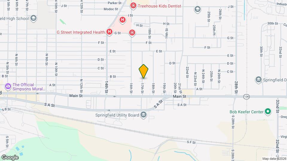247 17th St, Unit Apt B One Bedroom Map and Location Details
