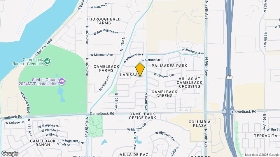 10320 W Orange Dr Map and Location Details