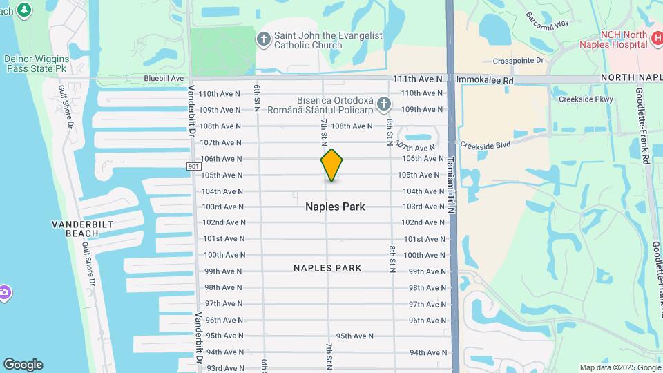 707 104th Ave N Map and Location Details