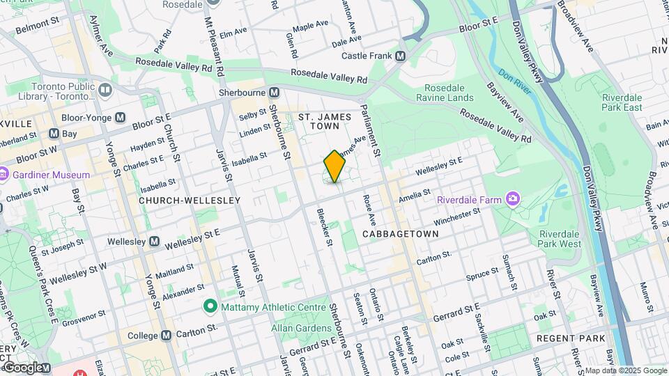 222 Wellesley Street East - The Wellsdale Map and Location Details
