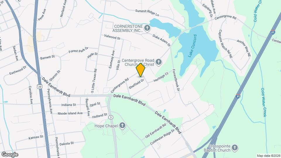 2157 Sheffield Dr Map and Location Details