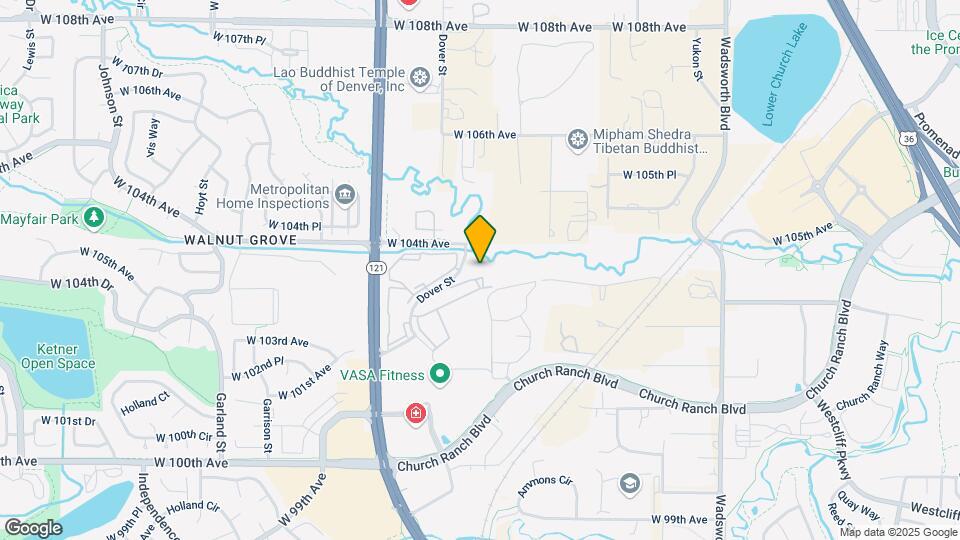 Walnut Creek Apartments Map and Location Details