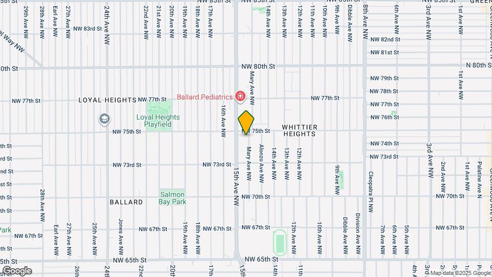 7345 Mary Ave NW Map and Location Details
